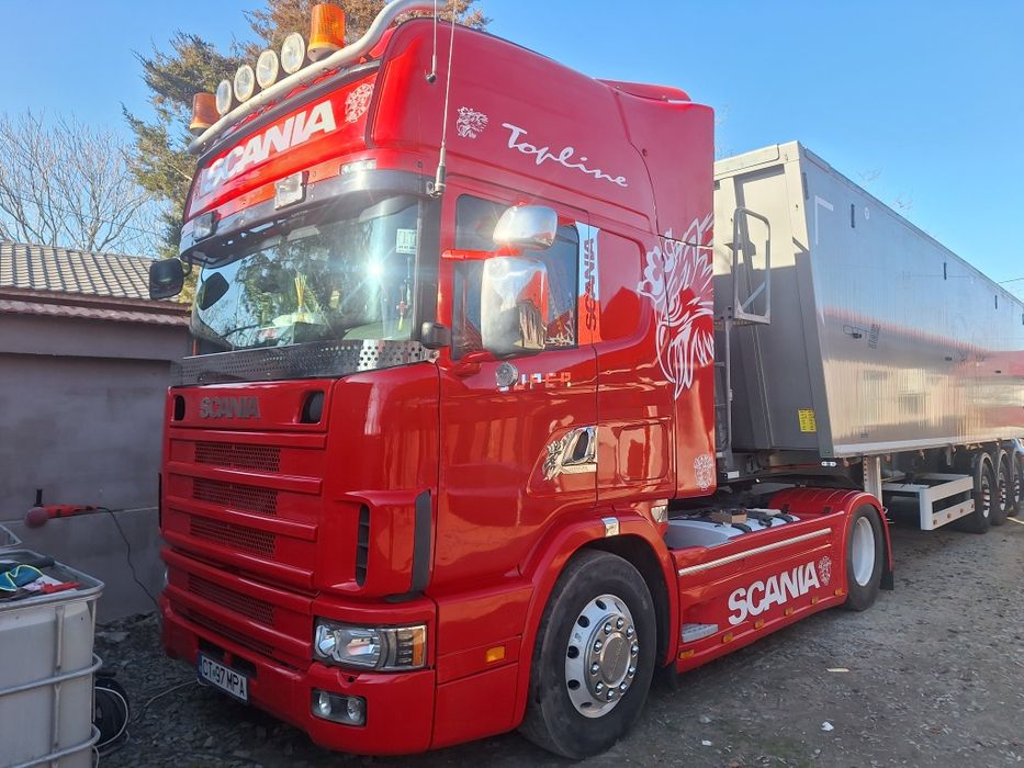 De vânza scania +semiremorca