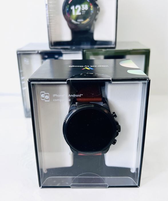 ПРОМО! Смартчасовник Fossil Gen 6 Brown / Black / Gray Гаранция!