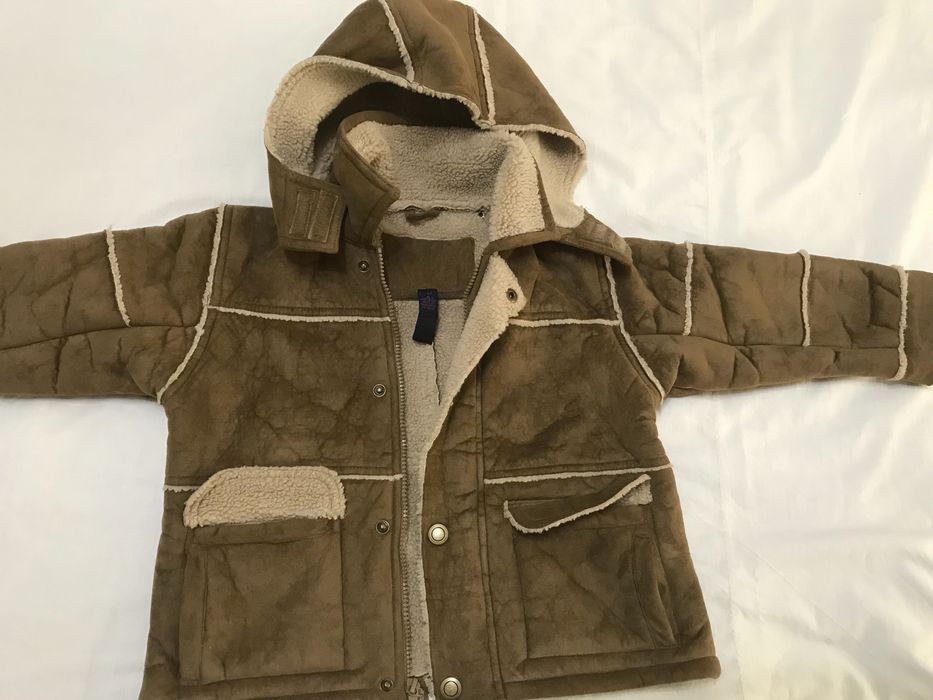 Детская куртка дубленка