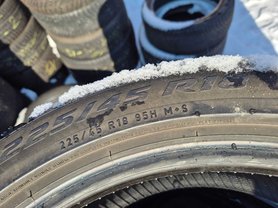 2 Anvelope M+S - 225/45/18 - PIRELLI - Stare BUNA DOT 2020