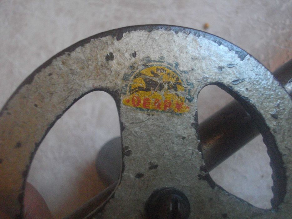 22мм/15мм Двоен Тръбогиб Огъване Тръби/ Маткап Ръчна Дрелка СССР/Полша