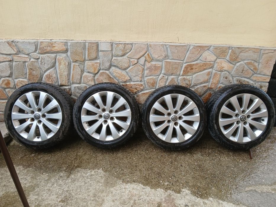 Оригинални Алуминиеви джанти 17цола за Opel Astra-k.j-Mokka.5 ×115.zafira-c.insignia.