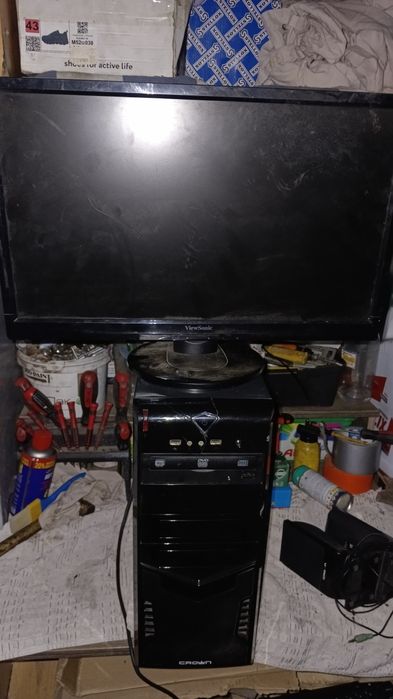 Компьютер с процессором рабочий