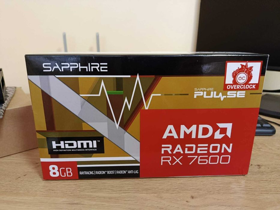 RX 7600 XT SAPPHIRE Pulse, 8 Gb
