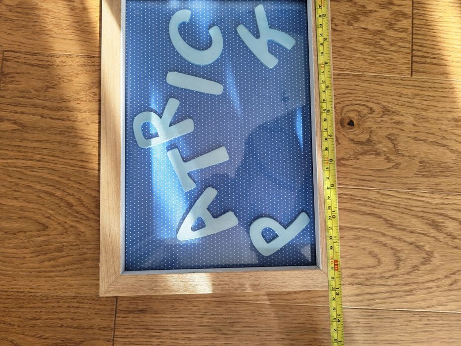Rama personalizata cu nume