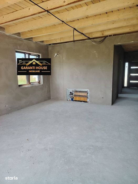 Zona Vrancei, casa pe un singur nivel, semifinisata, 165 000€