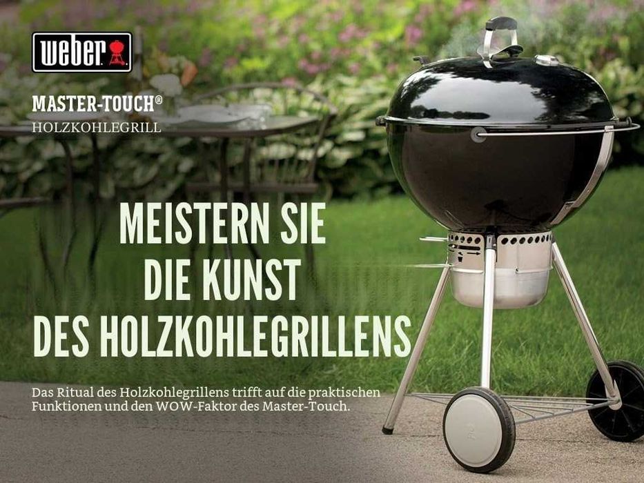 Угольный гриль Weber Master-Touch GBS E-5750 57 см с чехлом