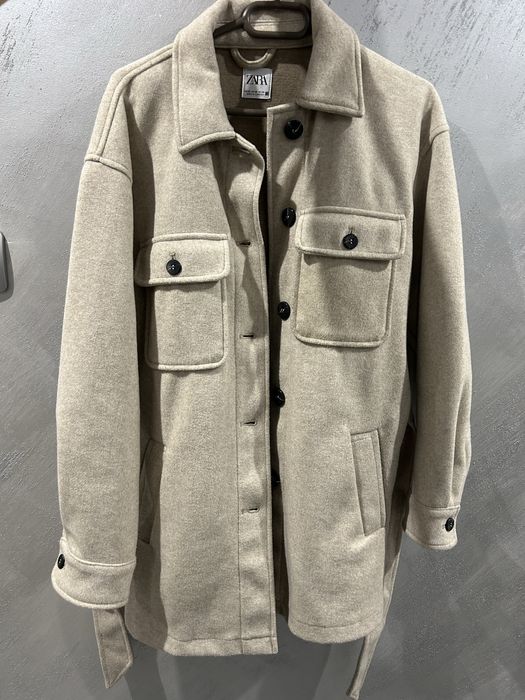 Палто Zara с колан