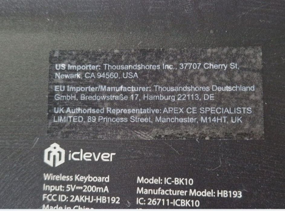 Tastatura Bluetooth perfect funcționala