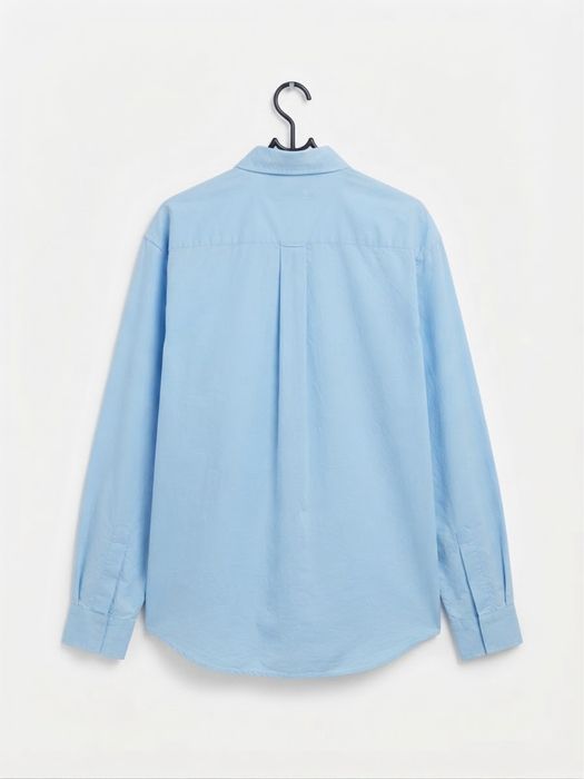 Рубашка ZARA синяя