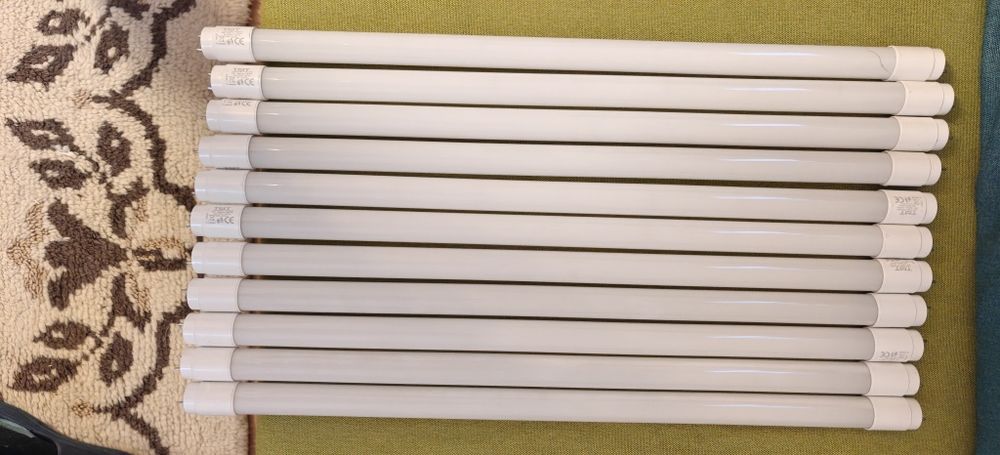 ТРЪБИ LED 9W,4000K,900Lm,Т8,тмт,600mm,JSL,230V - 11бр.