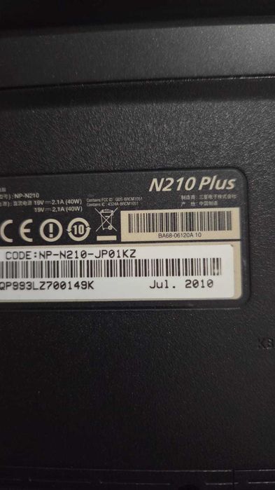 Продам нетбук Samsung N210
