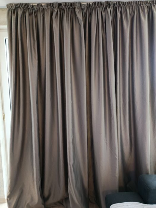 Блекаут, цвят капучино, 4 метра завеса.