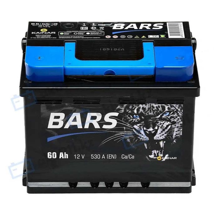 Аккумулятор Барс 60 Ач (Bars)-26 500тг!