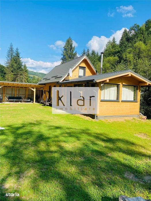 Cabana de vanzare cu 500mp  teren  pe Valea Racataului