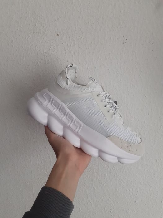 Versace chain reaction triple white