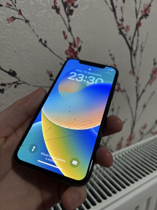 Apple Iphone X 64 GB Ecran si spate spart