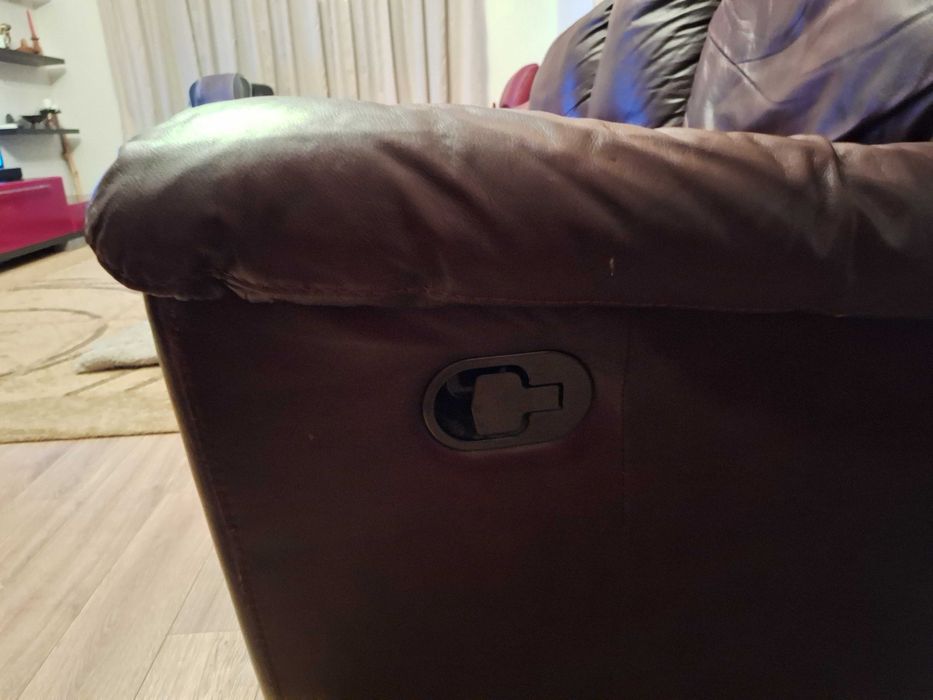 Vand canapea de piele neextensibila