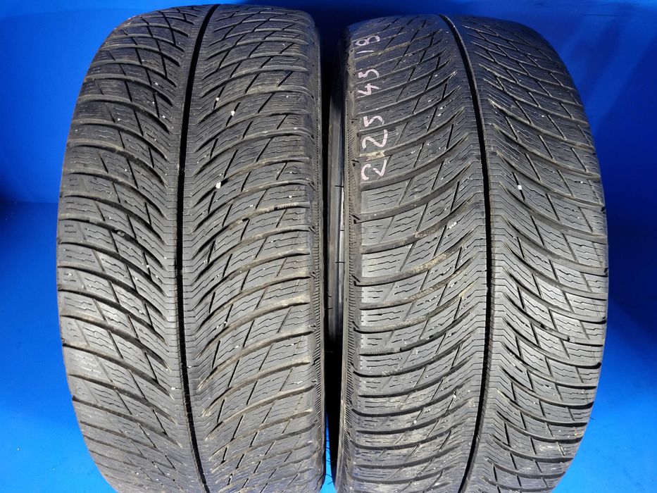 Vand 2 anvelope m+s 225 45 18 Michelin Pilot Alpin foarte bune an 2021