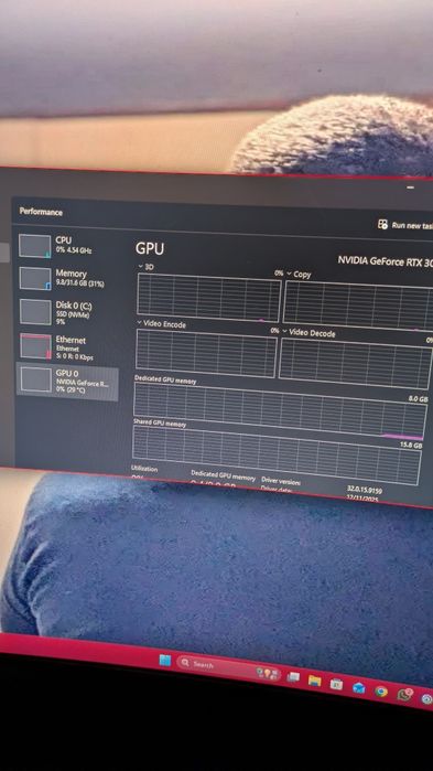 Vand URGENT placa video rtx 3060 8gb!