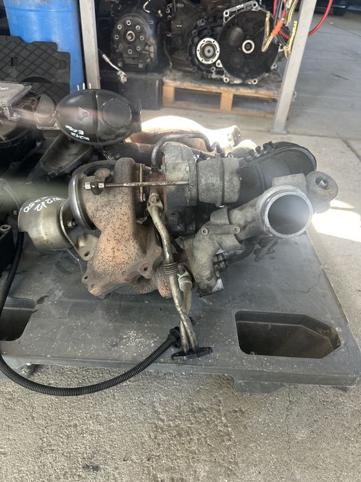 Turbo Turbina Mercedes OM 651 2.2 biturbo compresor alternator 5g tron