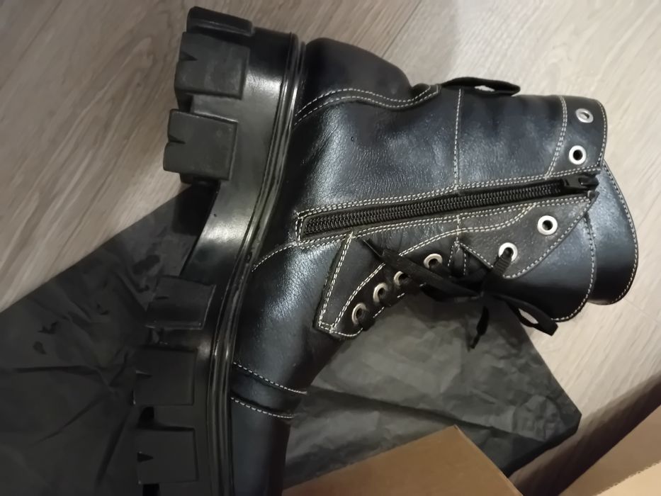 Ghete din piele naturala,marimea36