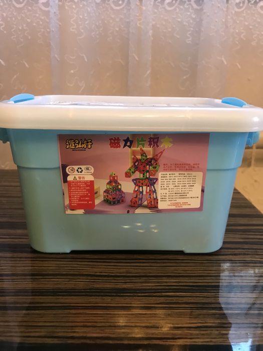 Игрушка магнитная 60 предметов