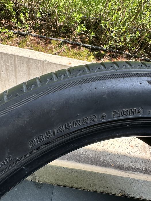 bridgestone 285/45/22 лето б/у
