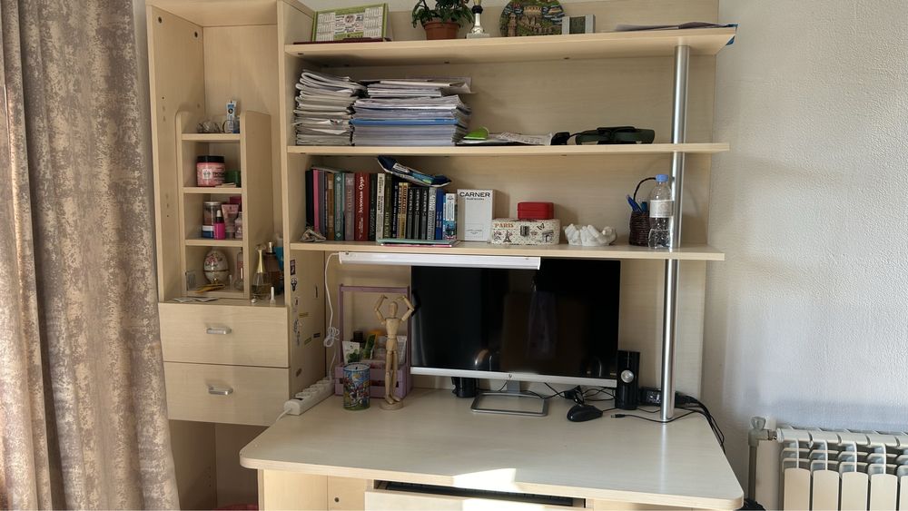 Детский шкаф с партой