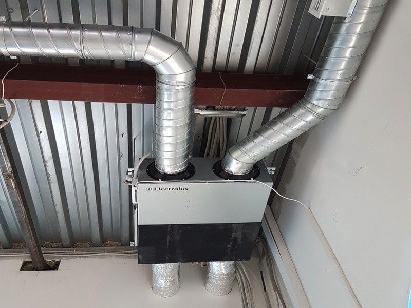 Vintilatsia rikupirator issik sovuk xavoni filtir kilib beradi urnatam