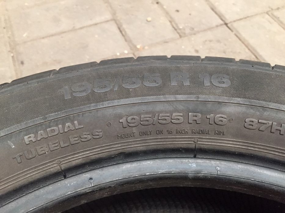 195/55/16 б/у из Германии