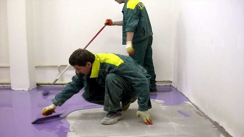 Покрытие для пола из  полиуретана