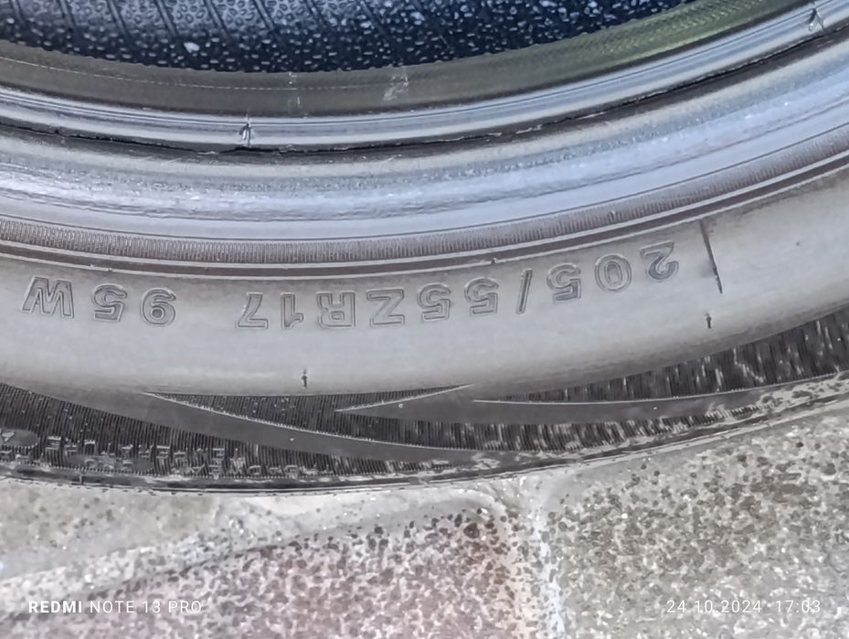 Балон размер 17/1 шт 205*55 цена за,1