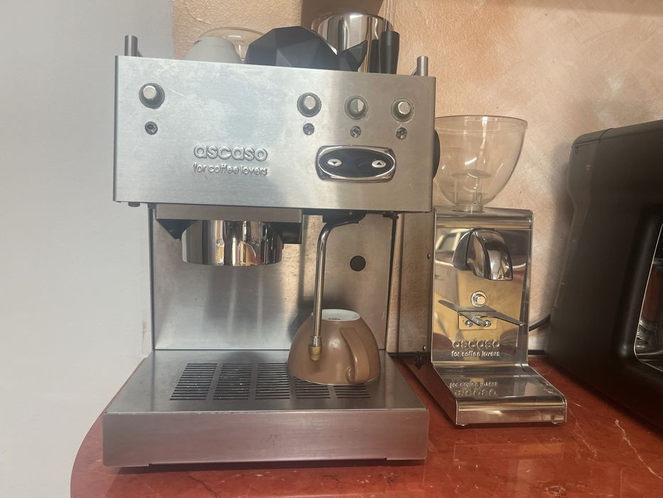 Set espressor ascasso steel uno pid