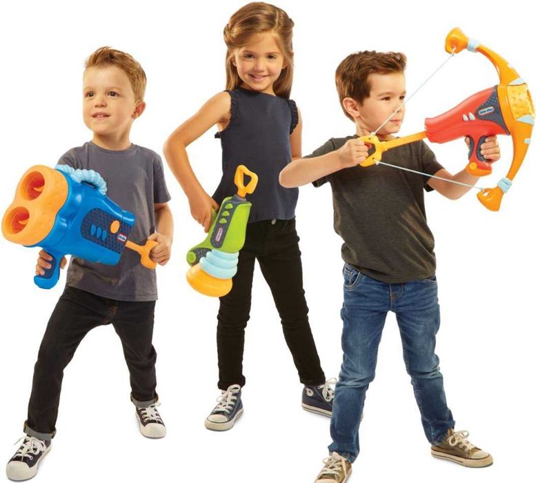 Голям Бластер с Меки Патрони Топки Пистолет Little Tikes