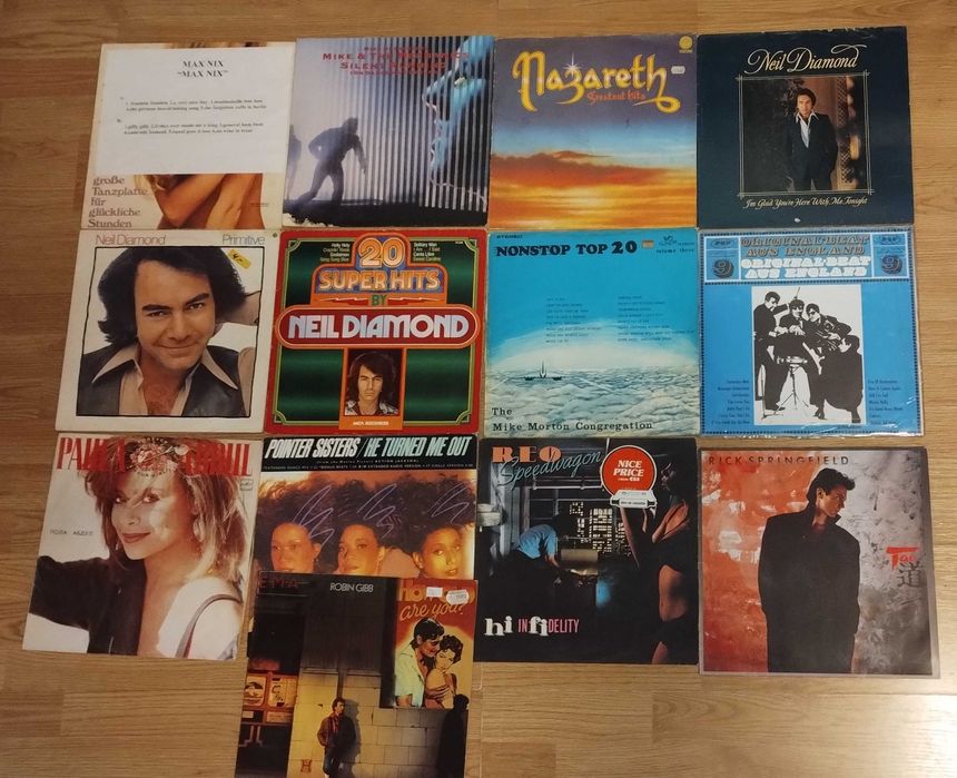 13 discuri vinil vinyl muzica straina LOTUL 46