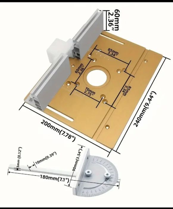 Фрейзерная пластина