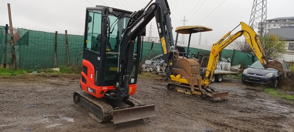 Excavator miniexcavator eurocomach-yanmar  2021 cabina închisă