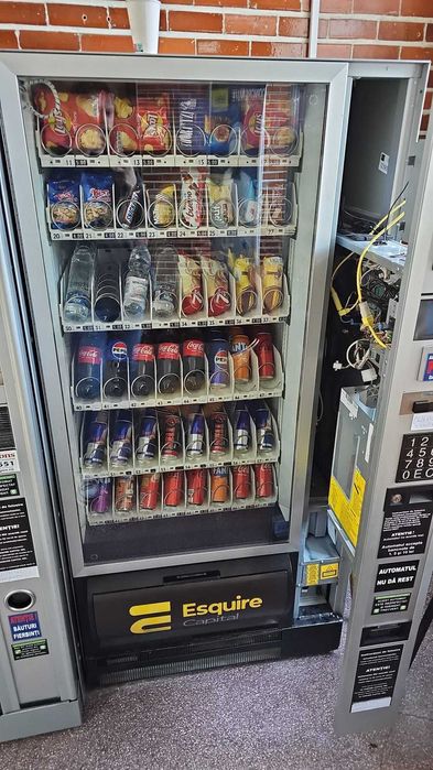18 aparate vending Necta (Snakky, Samba, Astro) | MyPOS + NV9 | Afacere completă sau 9 aparate
