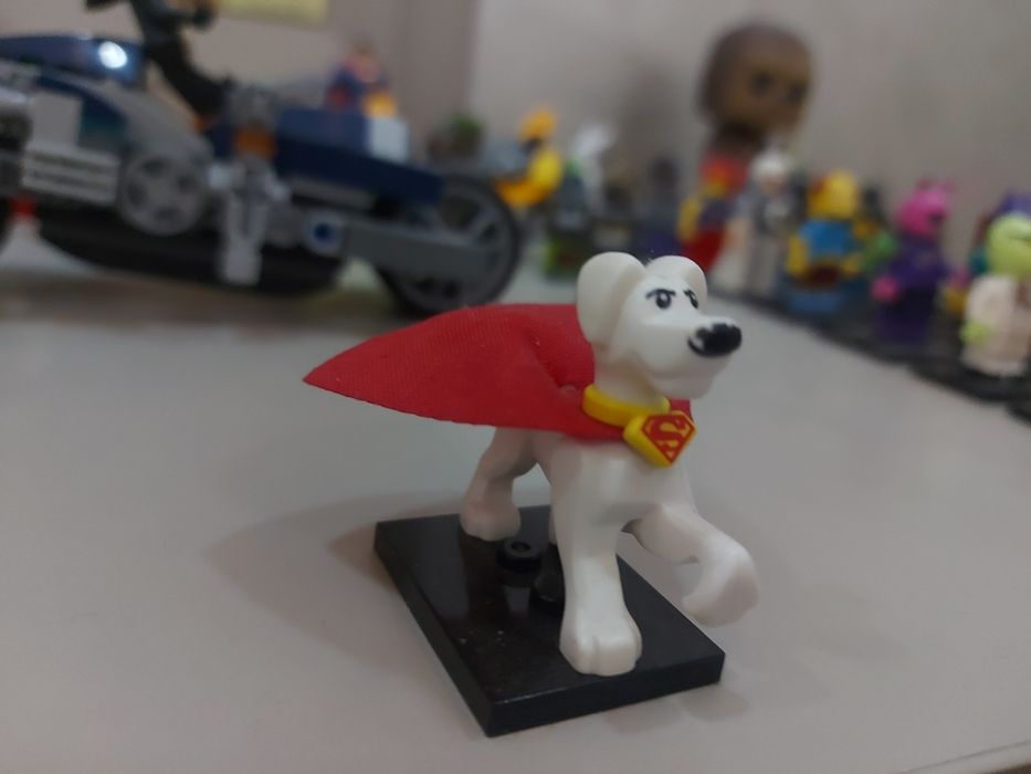 Пес крипто. Минифигурка Пёс супермена Original lego