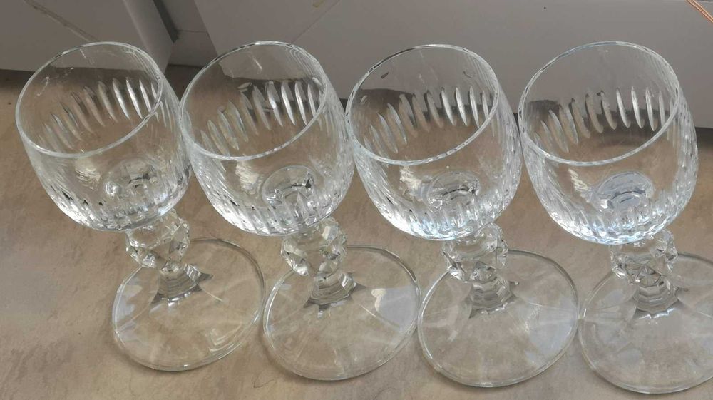 5 кристални чаши за алкохол НОВО