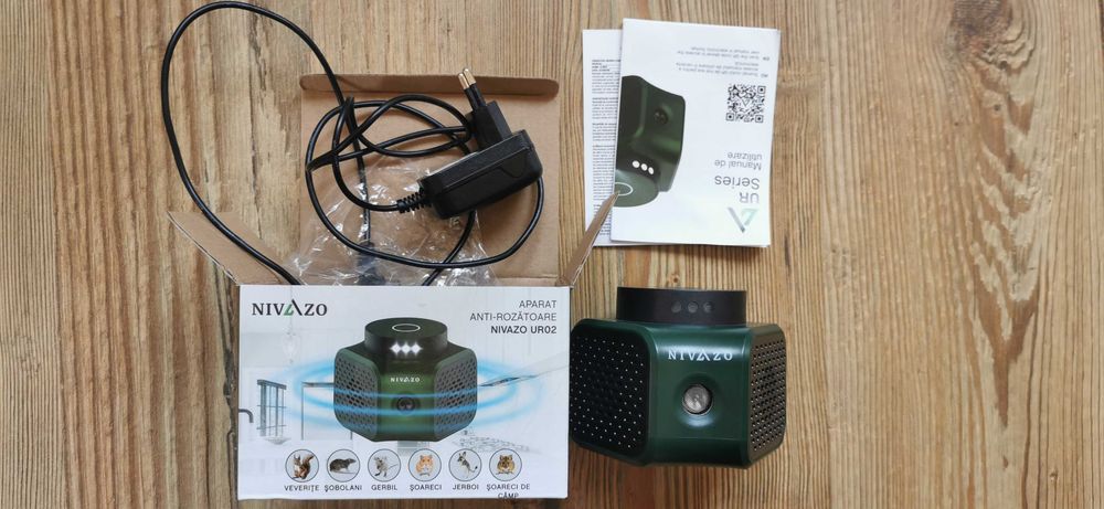 Aparat cu ultrasunete anti-soareci Nivazo UR02