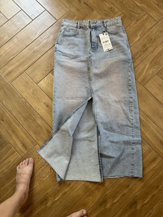 Дънкови поли zara зара