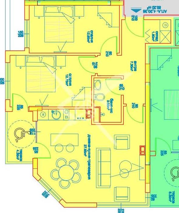 Двустаен - Мадика