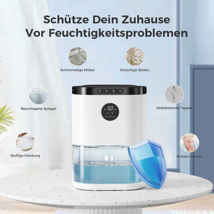 Влагоабсорбатор/влагоуловител CONOPU DH-CS02 48-часов таймер, 2300 мл