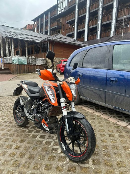 Мотор Ktm duke 125