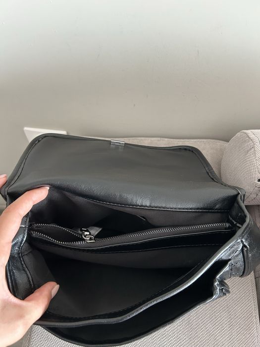 Кожена чанта Mango