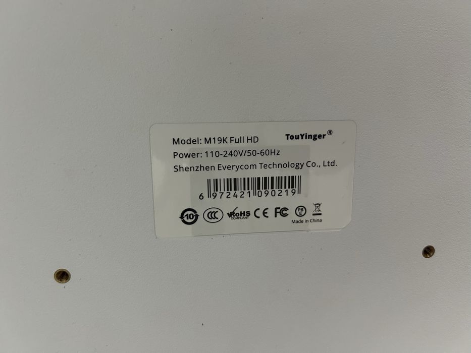 touyinger m19k проектор