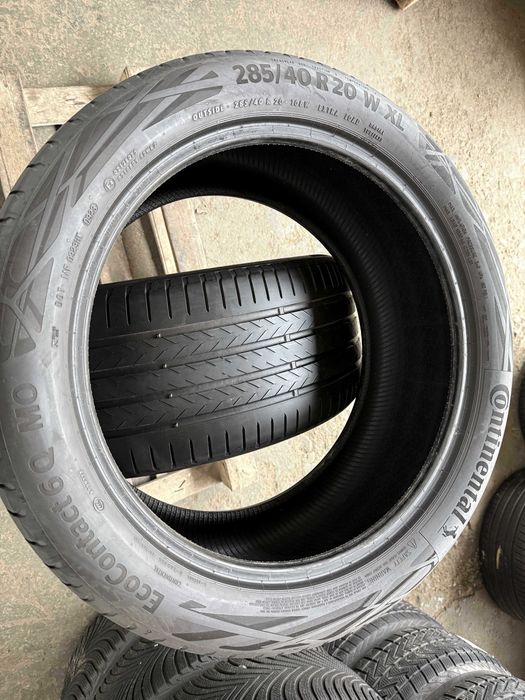 2x Anvelope Vara 285/40 R20 - Continental Eco Contact 6 Q XL MO