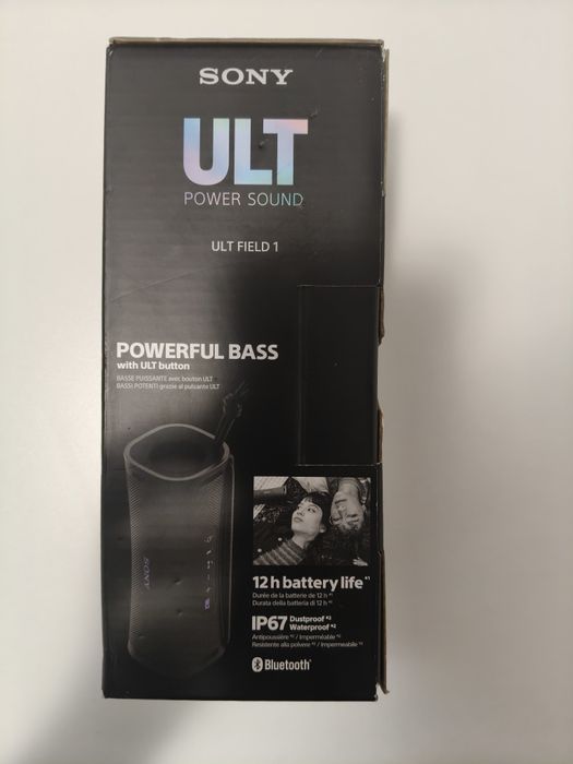 Boxa portabila SONY ULT FIELD 1 SRS-ULT10H, Bluetooth, IP67, Black
